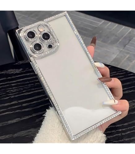 Amazon.co.jp: ストレートエッジ スクエア型 for iphone17 pro 用