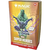 MTG マーベル スーパー・ヒーローズ 統率者デッキ ワカンダは永遠なり Amazon.co.jp: マジック：ザ・ギャザリング | マーベル スーパー