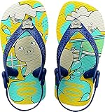 [ハワイアナス] ビーチサンダル キッズ havaianas ベビー・ペッツ BABY PETS  全3色 ブラジル製 国内正規品 (25/26(16.5), シトラスイエロー 2197)