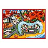 Disney Cars Toys Rug 2017 HD Edition Cars 3 Kids Game Rugs Throw Playmat 32x44 w/ Lightning McQueen 