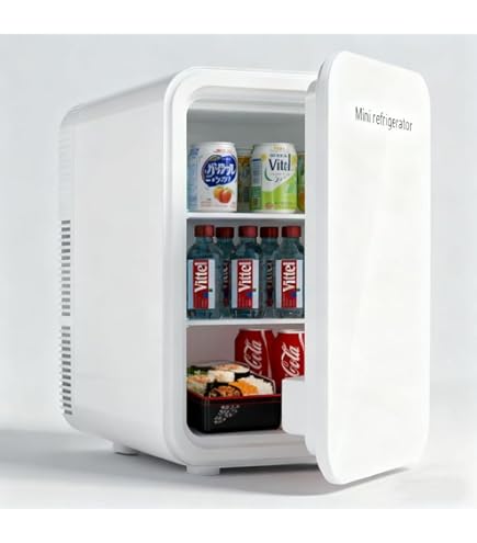 Amazon | HANLANG ミニ冷蔵庫10L 小型冷蔵庫 2℃～60℃ 小型冷温庫 保冷