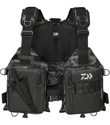 Amazon | クロノ(CRONO) CRONO エギングベスト ブラック CEV01