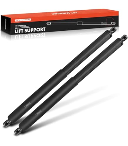 Car Boot Lift Support Struts For BMW For X5 E70 SUV 2007-2012 Tailgate Lift Supports 522mm Trunk Boot Gas Struts Springs Dampers Rear Tailgate Boot Gas Struts(Yellow Carbon Fiber - View #5