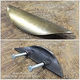MANJA MTMET-065 真鍮 取っ手 ドアノブ つまみ ハンドル アンティーク レトロ調 ナチュラル