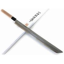 有次 柳刃包丁 青二鋼 層鍛先丸蛸引 300 定価33,000円 有次 包丁 先丸蛸引 層鍛 300 mm 青鋼2 築地 ARITSUGU お名前