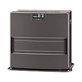 CORONA(コロナ) 石油ファンヒーター 【日本生産】 (木造15畳 / コンクリート20畳 まで) 消臭シャッター エコ運転 ワンタッチ給油 グレー FH-VX5725BY(H)