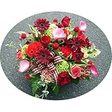 京都 木村花店　赤ボリュームアレンジメント Red Candy