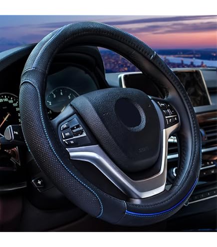 Amazon | ハンドルカバー ステアリングカバー ランエボ10 CZ4A 車 PU