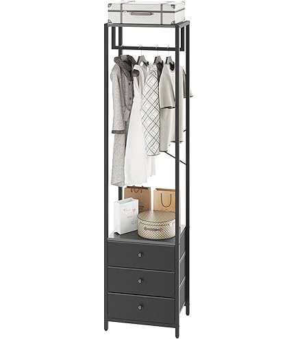 Amazon｜ハンガーラック 2段 ダブル 省スペース キャスター付き