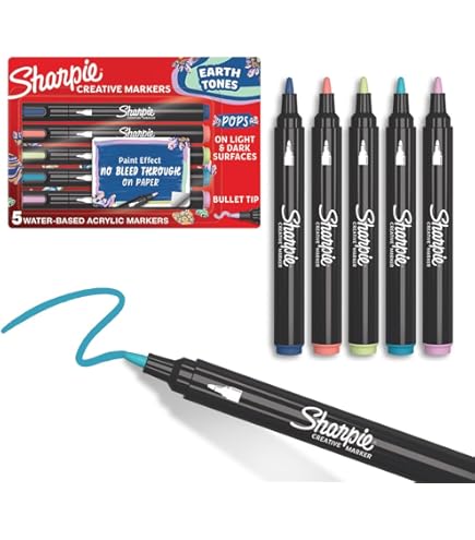 Amazon.co.jp: Sharpie (シャーピー) クリエイティブマーカー 水性