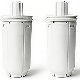PTシリーズ交換用浄水カートリッジ 【2個入】PTC.SV2J ポット型浄水器交換用カートリッジ JIS16項目クリア PFOS/PFOA 有機フッ素化合物 除去 PTC.SVJ/PTC.SV2J/PTC.SV3J (高速ろ過/高除去) 互換品 (2