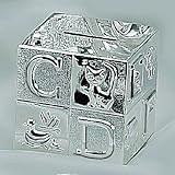 優雅シルバーSilverplated NurseryブロックMoney Bank