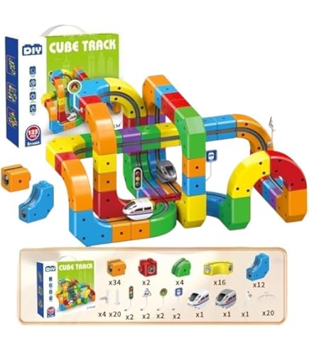 サンスマイル レールキューブ デラックスセット 3歳以上 知育玩具 おもちゃ Amazon.co.jp: 【正規品】サンスマイル レールキューブ デラックス