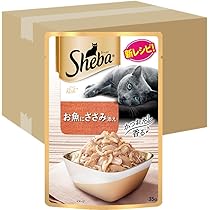 Sheba rich ごちそうフレーク お魚にかつお節添え 【92袋】 Amazon | シーバ (Sheba) キャットフード リッチ ごちそう