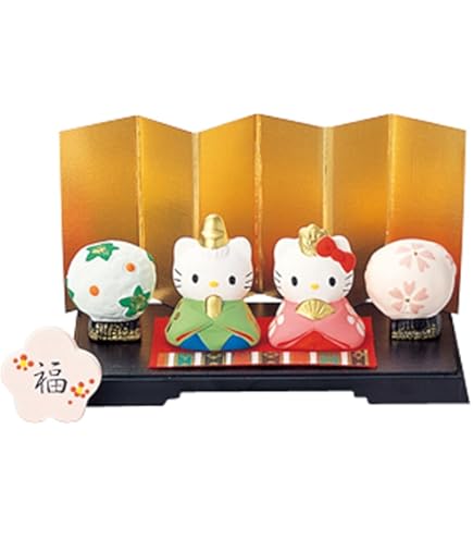 Amazon | 吉徳 ミッフィーひな人形 183120 23cm~30cm | 平飾り