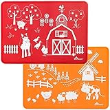 Brinware Placemat Set - Barnyard Friends by Brinware