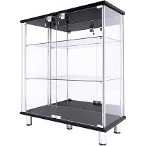 Amazon.co.jp: ガラスコレクションケース JONY ジョニー 背面ミラー