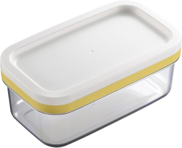 Akebono ST-3005 Butter Case with Cutter for 7.1 oz (200 g), 0.2 oz (5 g), Premium Cut Butter Case, Made in Japan - 1