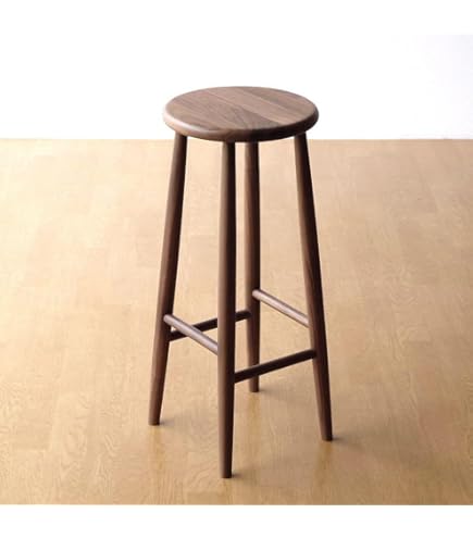 Amazon.co.jp: スツール 木製 丸椅子 おしゃれ 天然木 無垢 ナチュラル