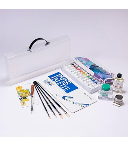 Amazon | ホルベイン 油絵具 ミニバッグM 組合せ2BSセット