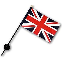 Amazon.co.jp: 東京製旗株式会社 イギリス 国旗 ミニフラッグ