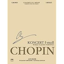 ショパン : ピアノ協奏曲 第1番 ホ短調 Op.11/エキエル編(英語版