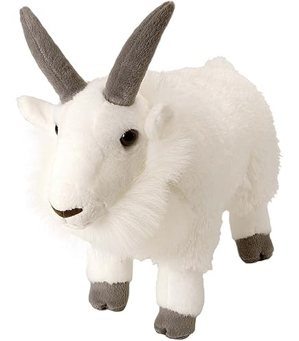 Amazon.co.jp: ZHONGXIN MADE ヤギのぬいぐるみ 約30cm - リアルで