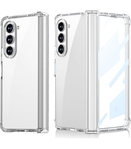 Amazon.co.jp: ケース Galaxy Z Fold4 / W23,透明メッキ 強化