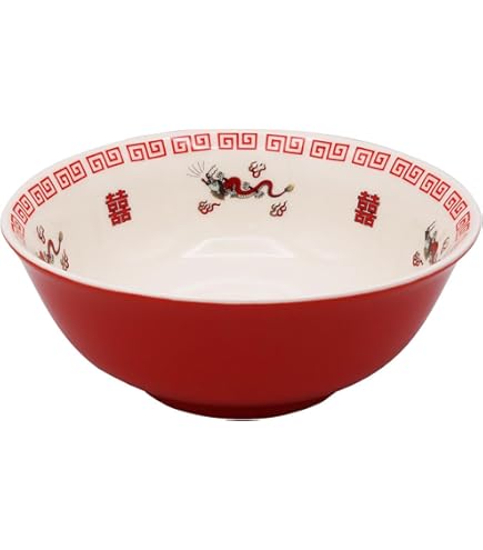 Amazon.co.jp: 10個セット赤巻雷門 切立6.8丼 [ 21.2 x 7cm 1080cc