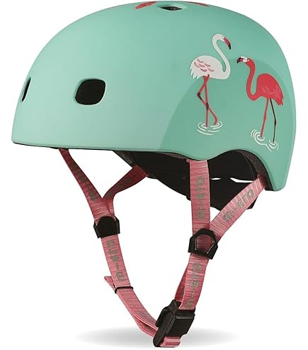Amazon | マイクロスクーター《正規品》子供用ヘルメットLED