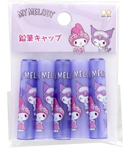 Amazon.co.jp: マイメロディ＆クロミ[鉛筆キャップ]えんぴつカバー5本