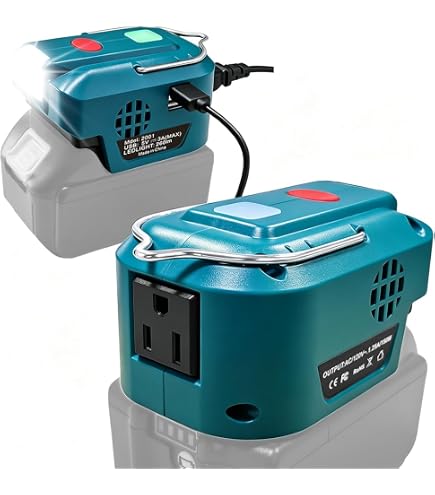 Amazon.co.jp: マキタ18Vバッテリー対応 200Wパワーインバーター DC18V
