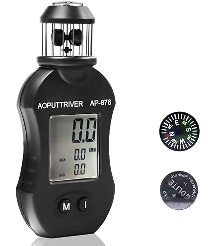 Amazon | FUYIN 風向風速計 デジタル 風力計 風向計 360°方位 風速