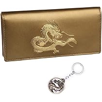 Amazon | [SakuraZen] 風水 秘伝 皇帝龍 長財布 金運 アップ 本金箔  