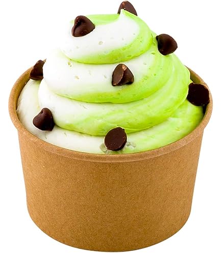 Amazon.co.jp: 使い捨てクラフト 5オンス アイスクリームカップ - 小型