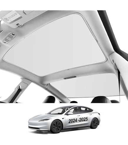 Amazon.co.jp: KUNIST ルーフサンシェード Tesla Model 3 2023用