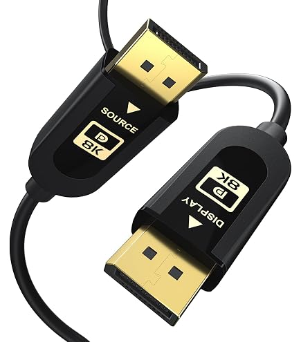Amazon | FIBBR 8K HDMI 2.1 光ファイバーケーブル (2M)，48Gbps超高速