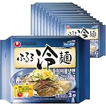 Amazon.co.jp: 辛 農心 ふるる冷麺 水冷麺 155g×10個 : 食品・飲料・お酒