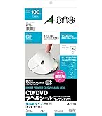 Amazon.co.jp: エーワン 29167 CD/DVDラベル 内径小 兼用マット 10入