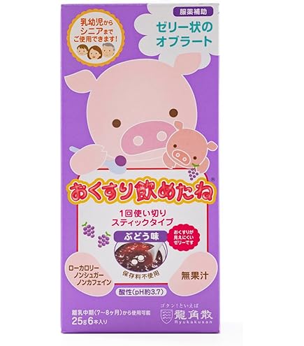Amazon.co.jp: 龍角散 らくらく服用ゼリー スティックタイプ 25g×6本