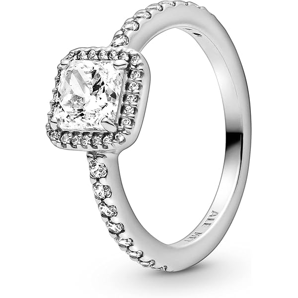 Amazon | Pandora Jewelry キュービックジルコニア リング