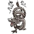 ［THE FANTASY］ タトゥーシール 龍 ドラゴン (hm330)