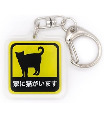 Amazon.co.jp: 車用 マグネット ステッカー CAT IN THE HOME 家