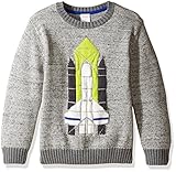 Gymboree Toddler Boys' Sweater with Graphic Grey 2T [並行輸入品]