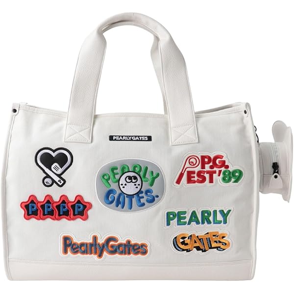 ベ*ル様 パーリーゲイツ パイルロッカーBAG 大容量 ロゴ刺繍 140 ペール PEARLY GATES（パーリーゲイツ） トートバッグ 「PEARLY GATES