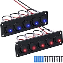 Amazon.co.jp: MKBKLLJY 2セット 5ギャングロッカートグル