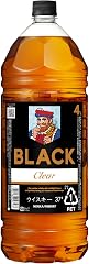ブラックニッカ ニッカ Nikka ウィスキー4000ml ブラックニッカクリア ウヰスキー 【日本 アサヒ ウィスキー】 大容量 お得 4リットル
