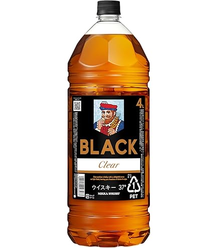 Amazon.co.jp: ブラックニッカ クリア 4Lペット 4L × 4本 : 食品・飲料