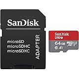 サンディスク microSD 64GB UHS-I Class10 読取り最大100MB/s 【Nintendo Switch メーカー動作確認済み】 SanDisk Ultra SDSQUAR-064G-EPK エコパッケージ