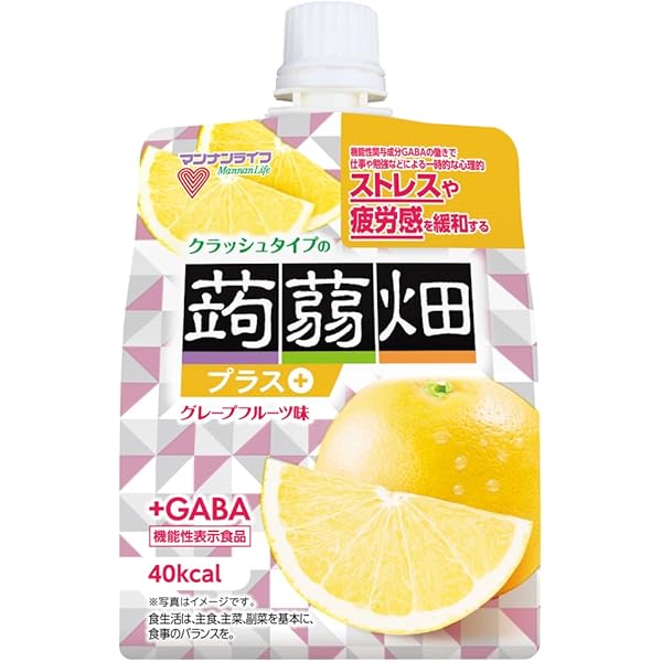 Amazon.co.jp: マンナンライフ クラッシュタイプの蒟蒻畑プラス
